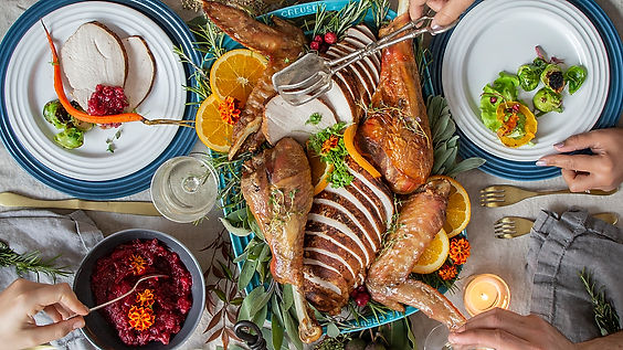 Le Creuset Thanksgiving Table IGTV